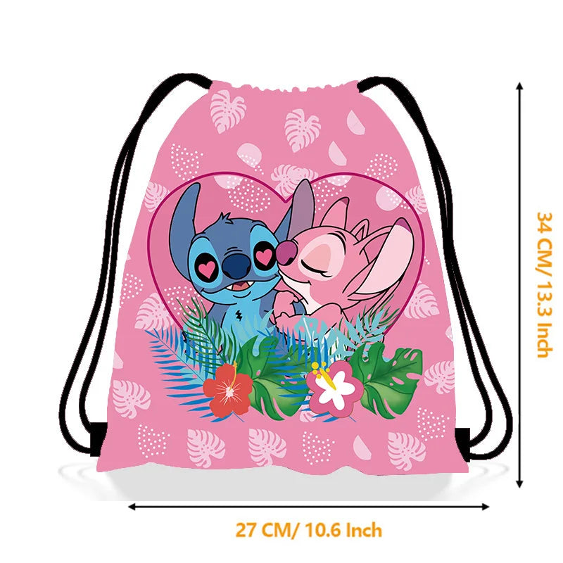 Sac à cordon Disney Anime Stitch