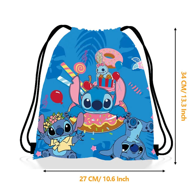 Sac à cordon Disney Anime Stitch