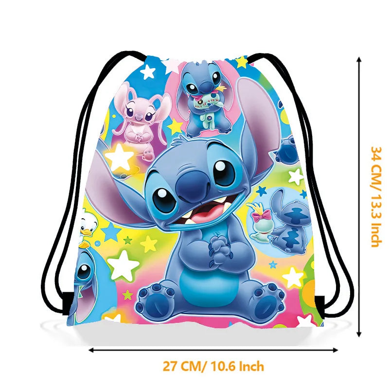 Sac à cordon Disney Anime Stitch