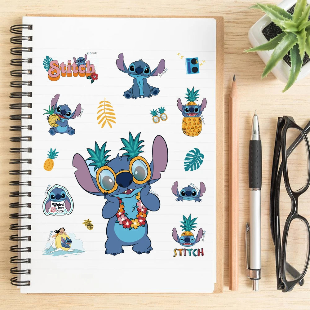 32 autocollants Stitch