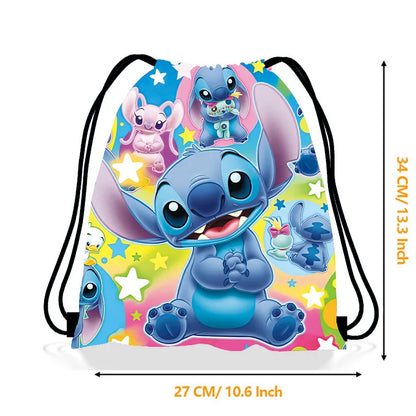 Sac à cordon Disney Anime Stitch