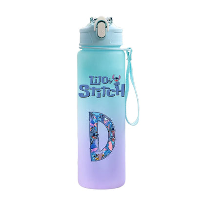 Stitch Bouteille - Grande Capacité 750ML  - Lettre A-Z CAN o