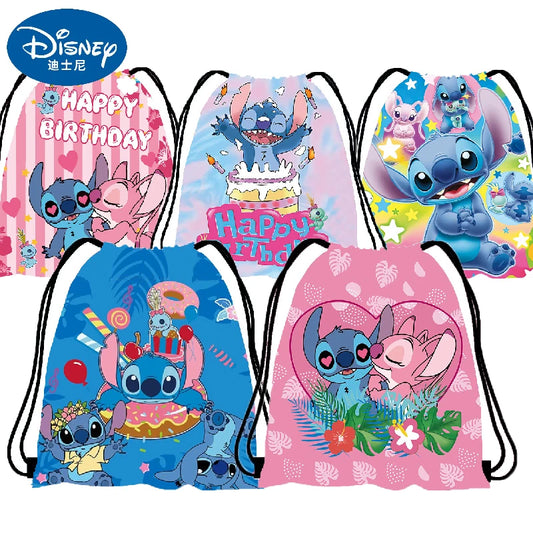 Sac à cordon Disney Anime Stitch